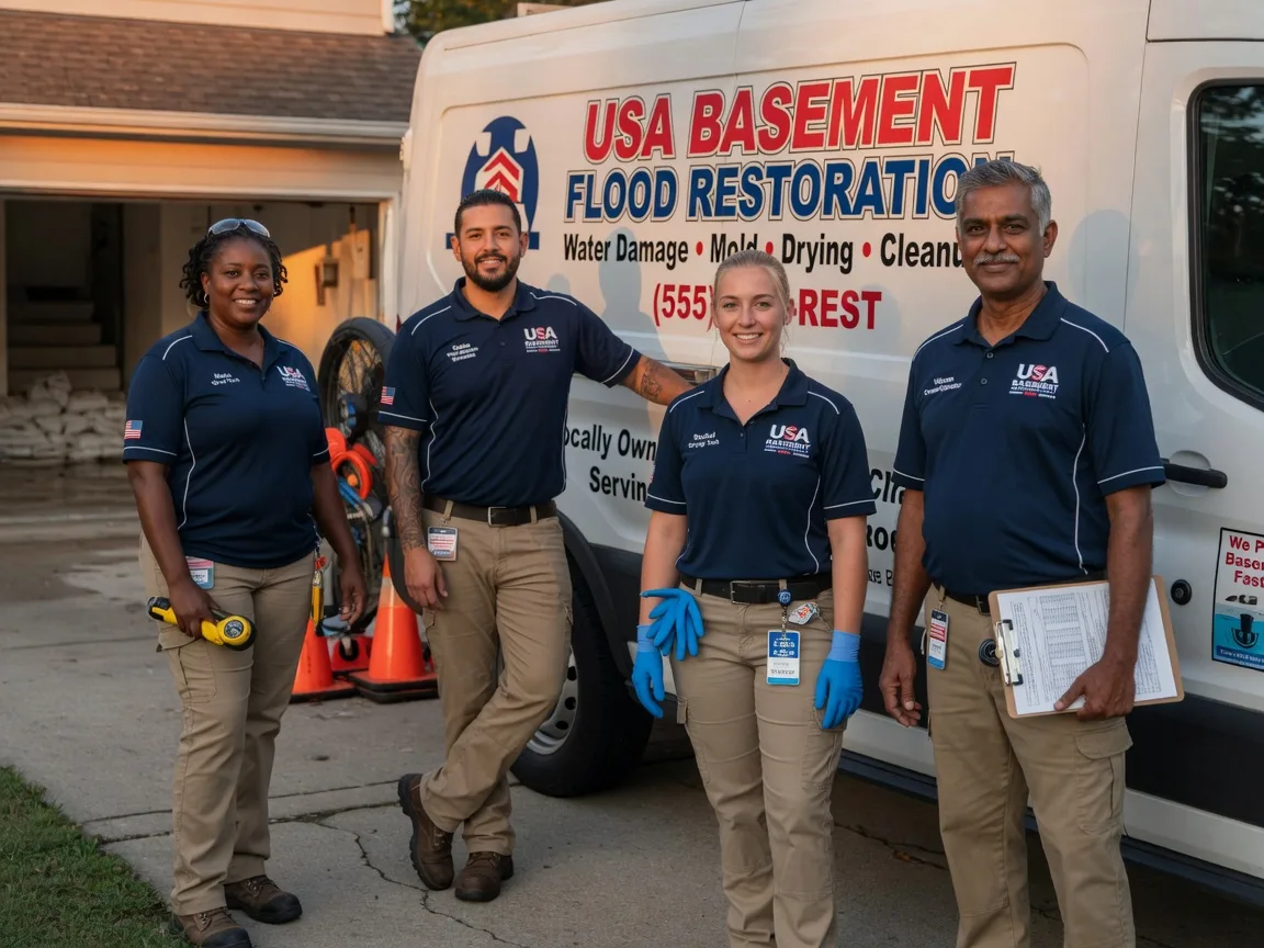 Basement Flood Cleanup company in Roanoke, TX