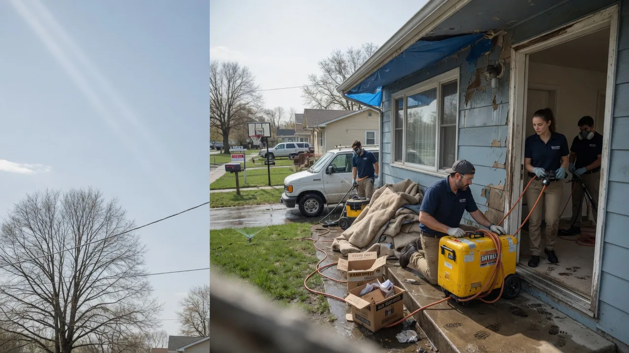 Basement Flood Cleanup in Roanoke, TX near me